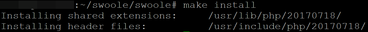 swoole make install Ubuntu 16.04 編譯並安裝 Swoole