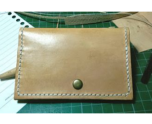 圖片 6 皮革作品 – (5) 名片夾